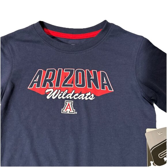 NEW Arizona Wildcats Colosseum Navy Blue SS Crew Neck Tee T-Shirt Toddler 3T - Picture 2 of 5